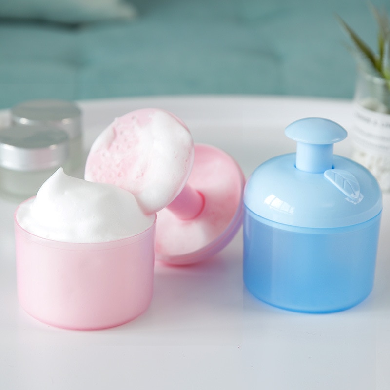 Draagbare Schuim Maker Make-Up Remover Gezichtsreiniger Schuim Apple Cup Body Wash Bubble Maker Waskolf Voor Reizen Make-Up Tool