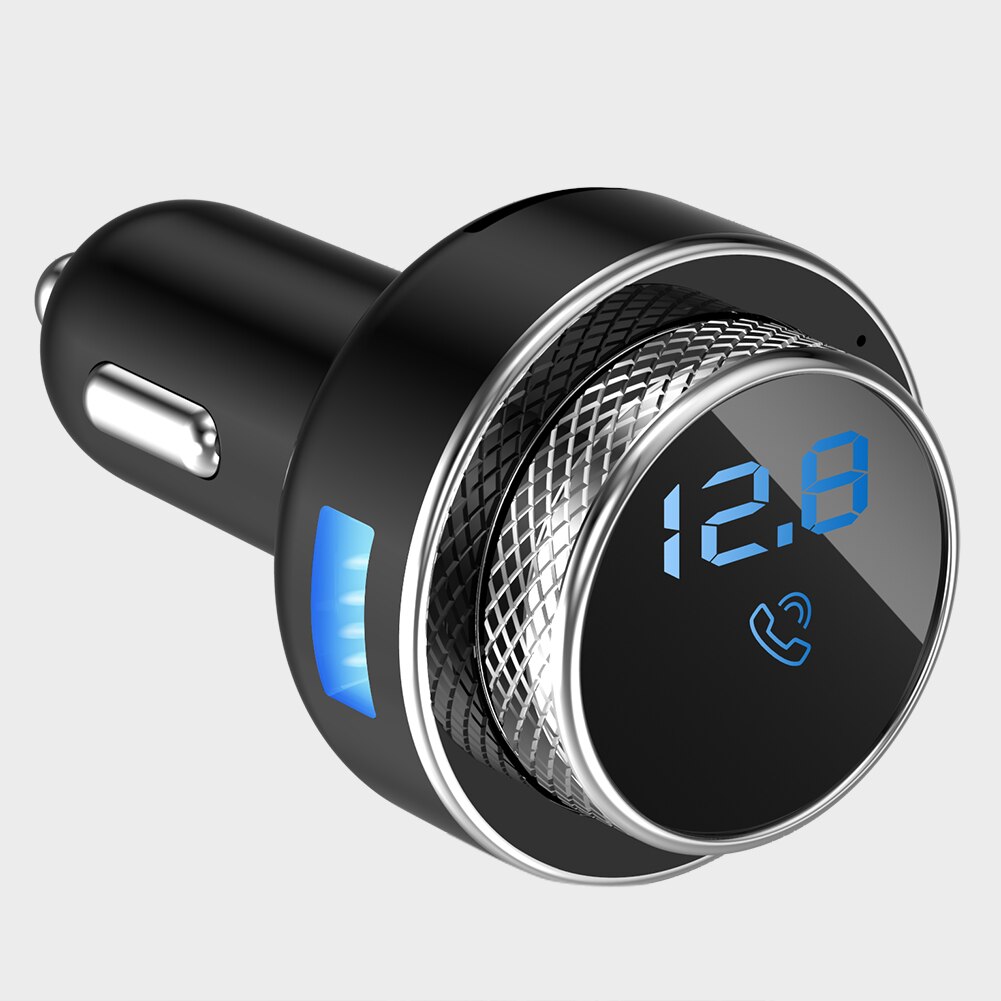 FM Transmitter for Car Fast Charger QC3.0 USB Charger Car USB Charger Mp3 Player Bluetooth 5.0 Handsfree Wireless Car Kit
