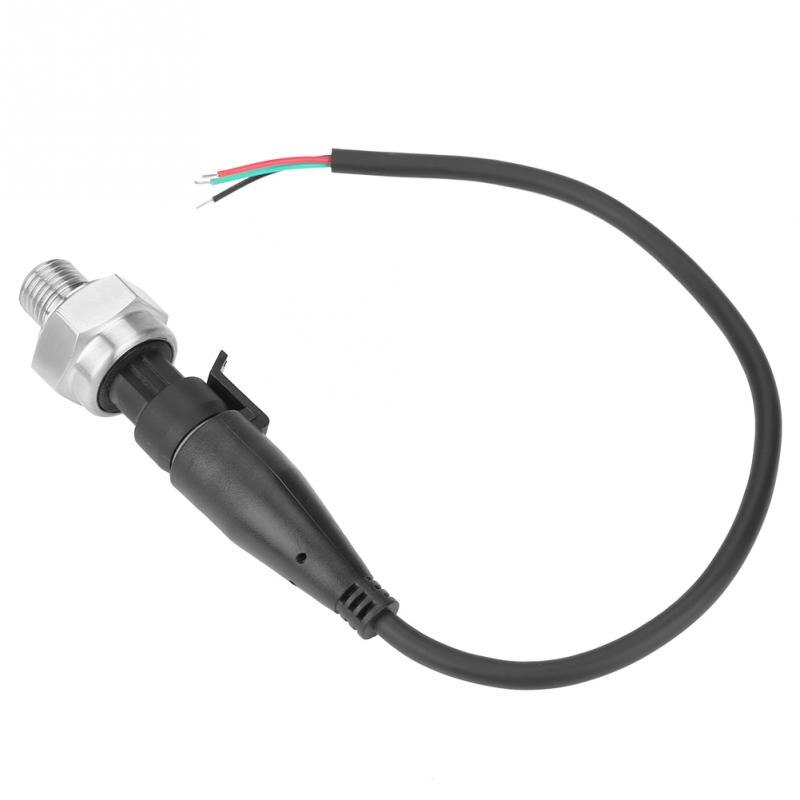 G1/4" Pressure Transducer Sensor Input 5V Output 0.5-4.5V / 0-5V for Water Gas Oil Pressure Sender Pressure Gauge Transducer
