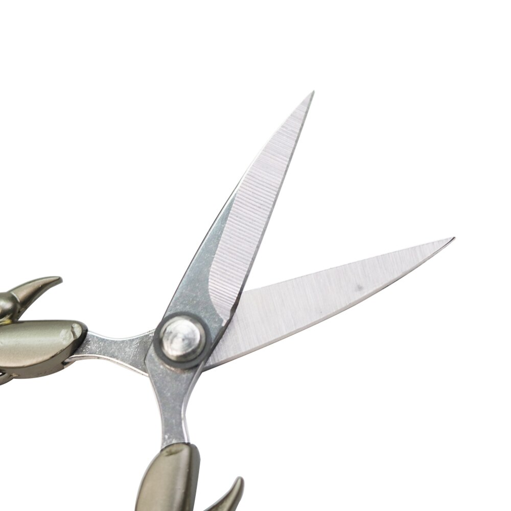 Schwan Stil Stickerei Schere Edelstahl Stoff Cutter Schneider Schere Haushalt NäHenne Schere Hand Werkzeuge