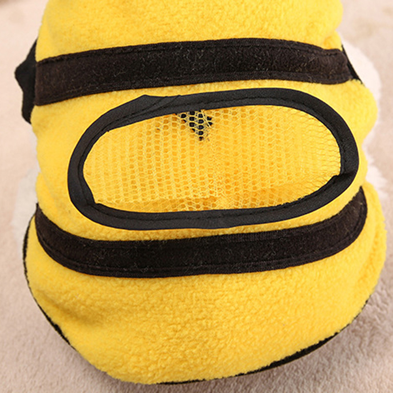 Pet Capuchon Kleding Leuke Fancy Puppy Kleding Kostuum Kat Jas Outfit Bee Stijl Professionele Home Huisdieren Doek