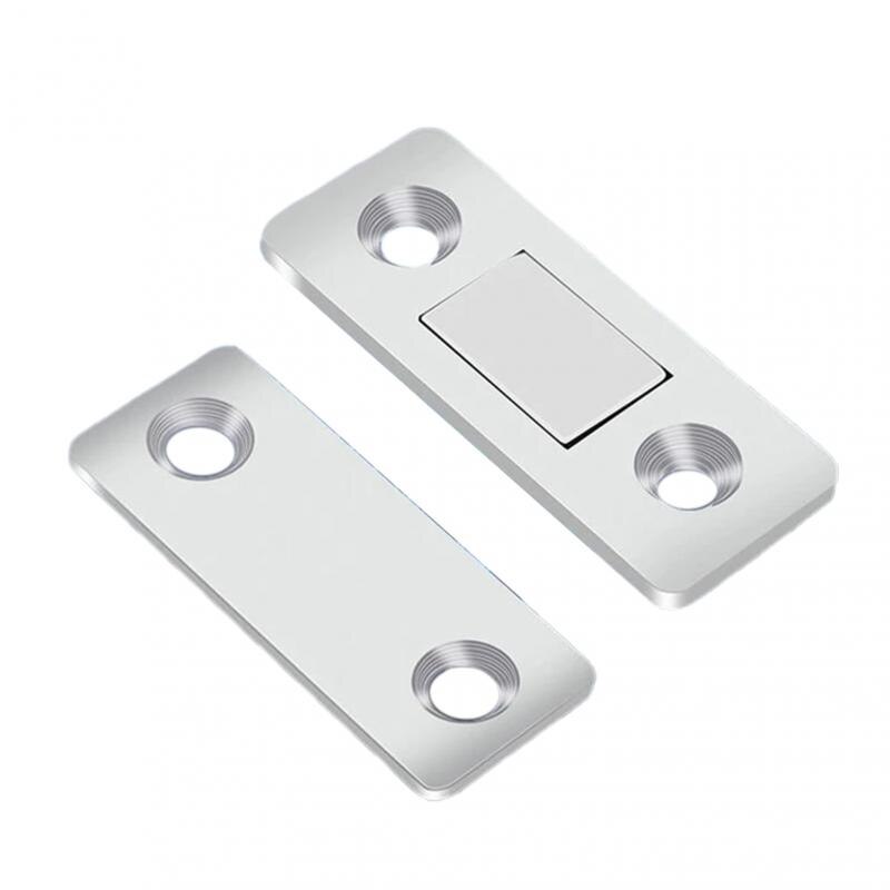 LW Life 2pcs/Set Strong Magnetic Door Closer Cabinet Door Catches Latch Furniture Doors Magnet Stop Cupboard Ultra Thin Hardware
