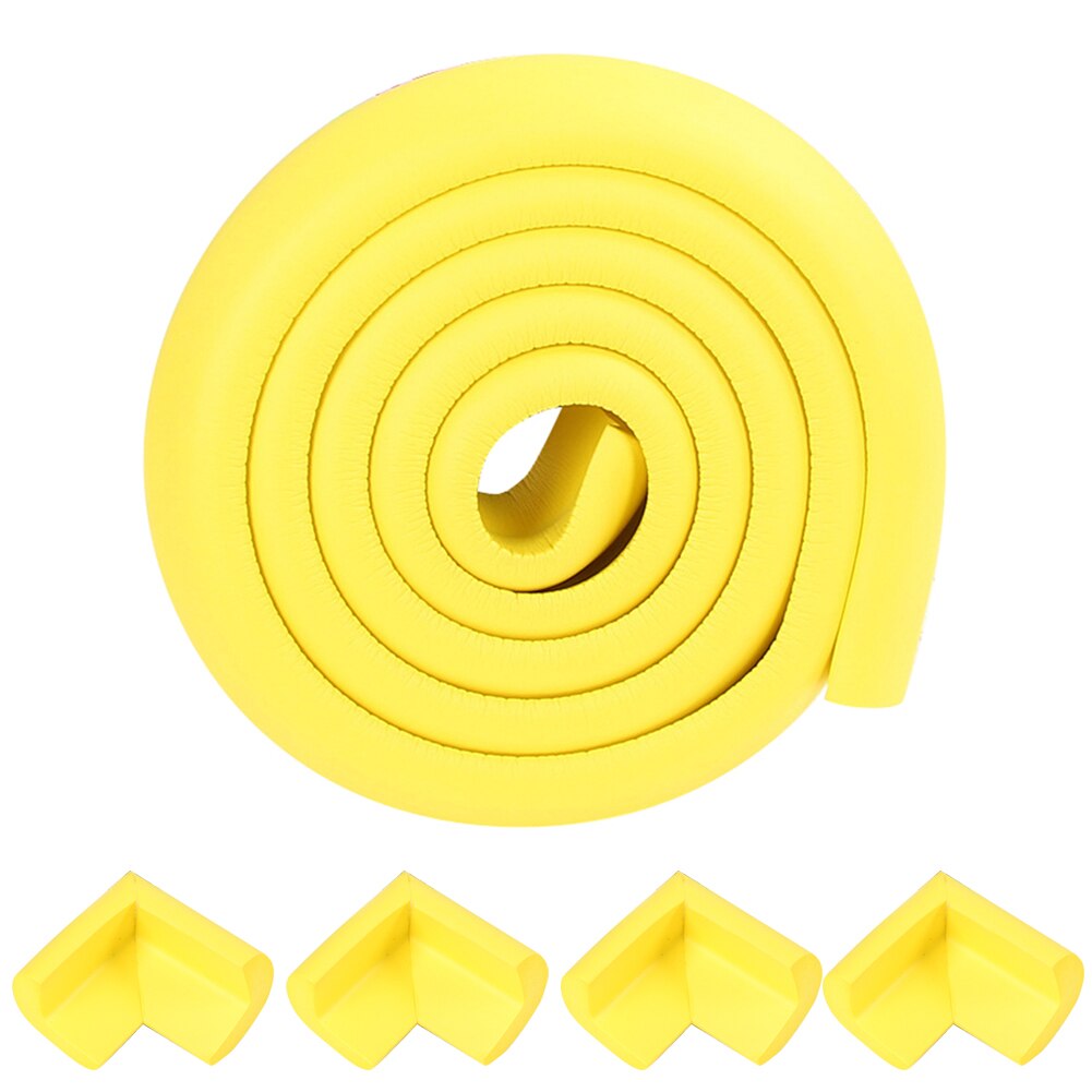 2M Baby Safety Corner Protector Children Protection Furniture Corners Angle Protection Kids Safety Table Corner Tape WXV: Yellow