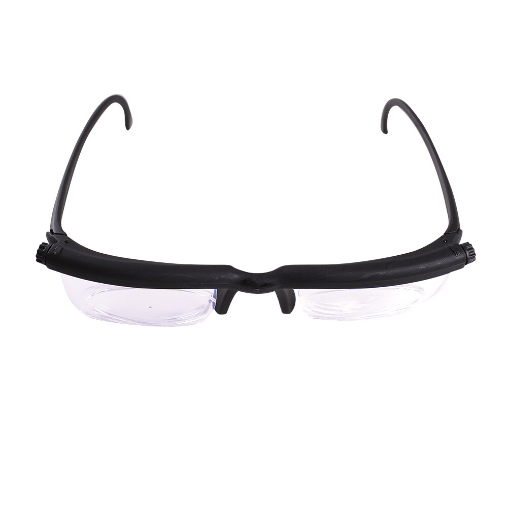 Unsex Verstelbare Sterkte Lens Eyewear Variabele Focus Afstand Vision Zoom Bril Beschermende Vergrootglazen W/Opbergtas