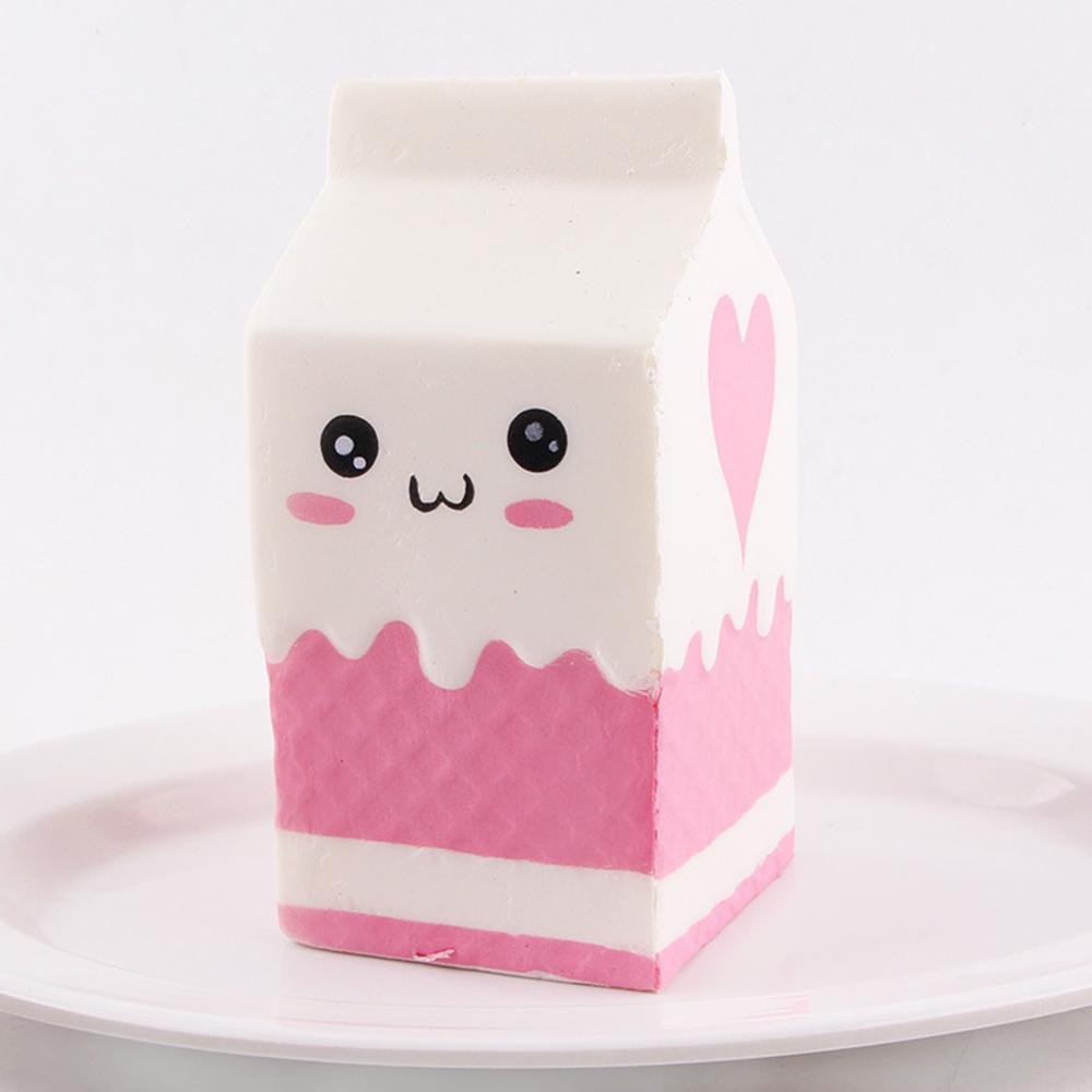 Botella de leche blanda para Yogurt, juguete de descompresión para niños y adultos, de elevación lenta