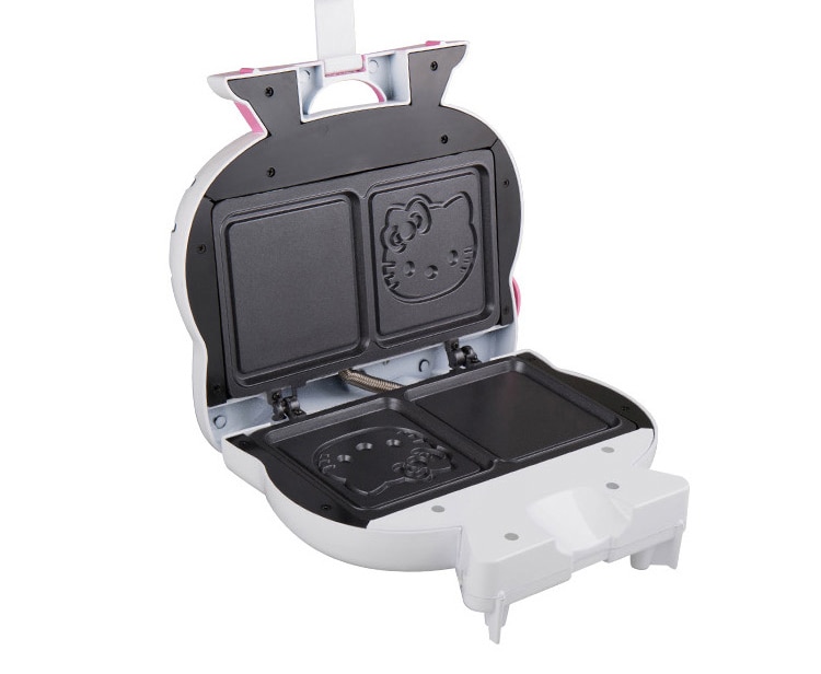 cat waffle sandwich bread machine electric baking pan breakfast