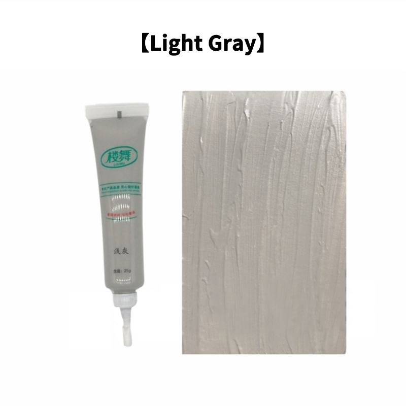 20 Color Wood Furniture Repair Paint Wax Solid Wooden Refinishing Paste Floor Furniture Scratch Fast Remover Repair Paint Tool: Light Gray
