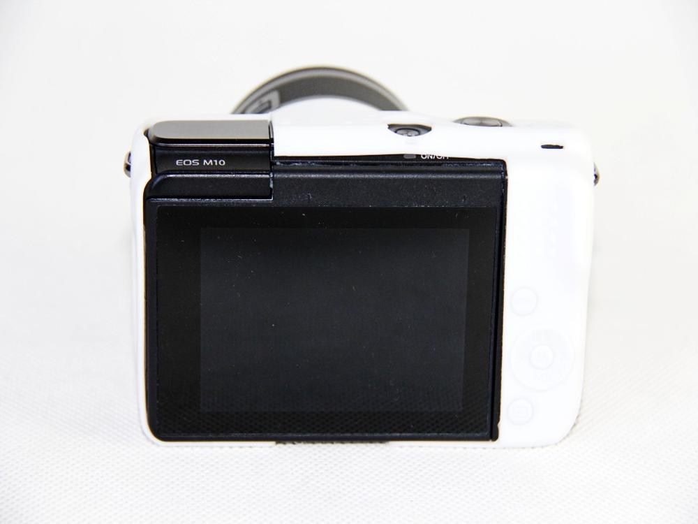 Funda de cámara de silicona para Canon EOS M10/EOS M100 la más nueva cubierta protectora 1pc