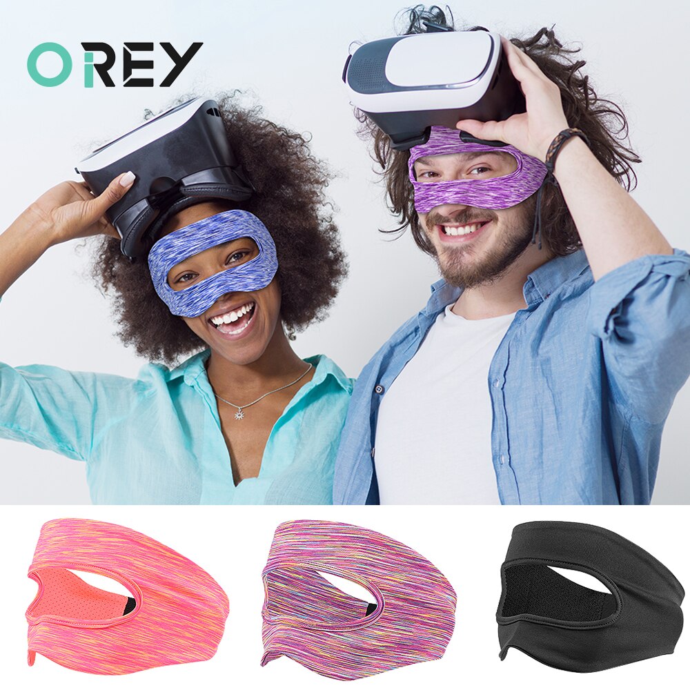 2 Pcs Vr Accessoires Eye Cover Ademend Zweet Band Verstelbare Maten Met Virtual Reality Headsets Voor Oculus Quest 2 Vr masker