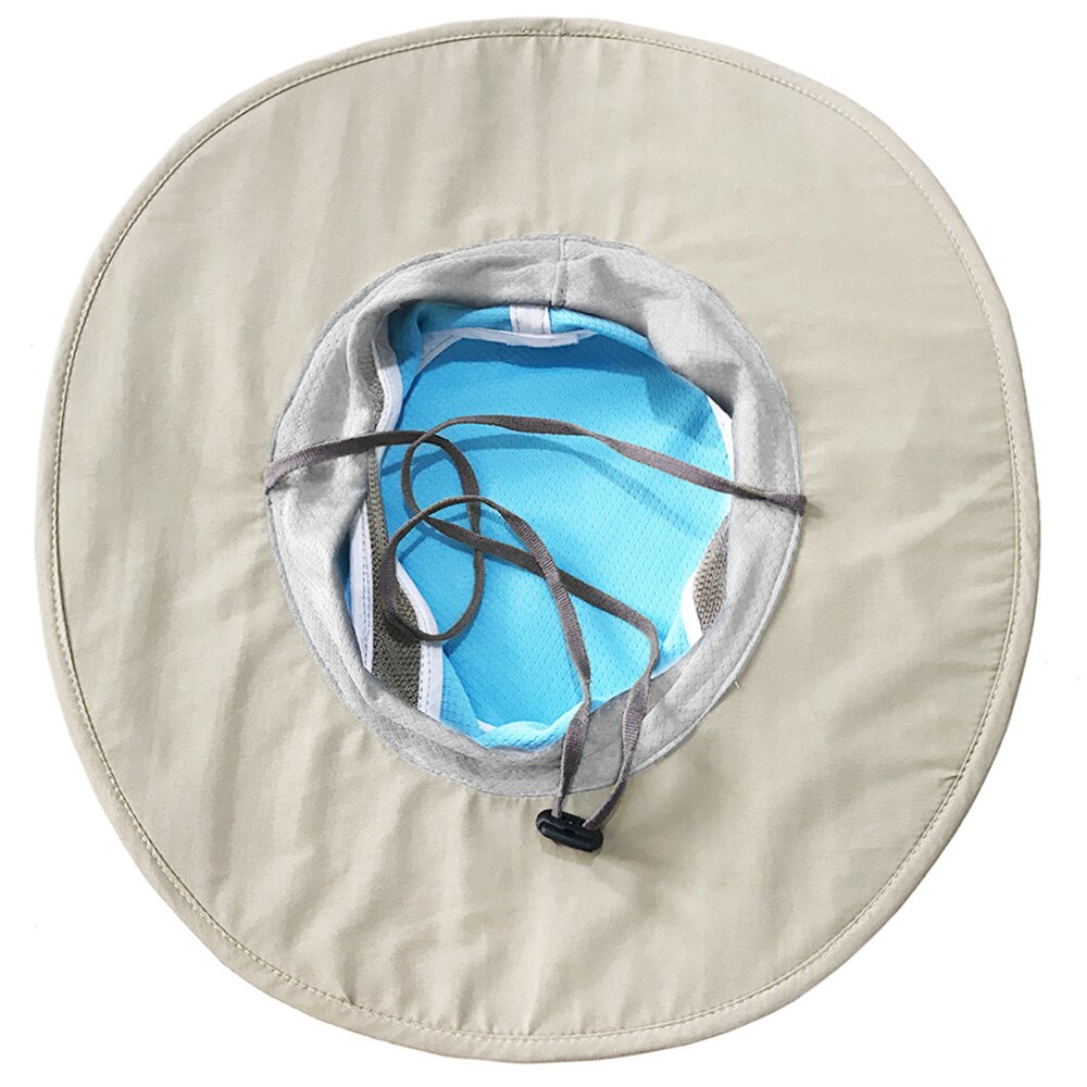 Vissen Hoed Zonnebrandcrème Cooling Hoed Zomer Cooling Cap Brede Rand Zonnehoed voor Camping Wandelen Tuinieren Vissen Varen Pesca