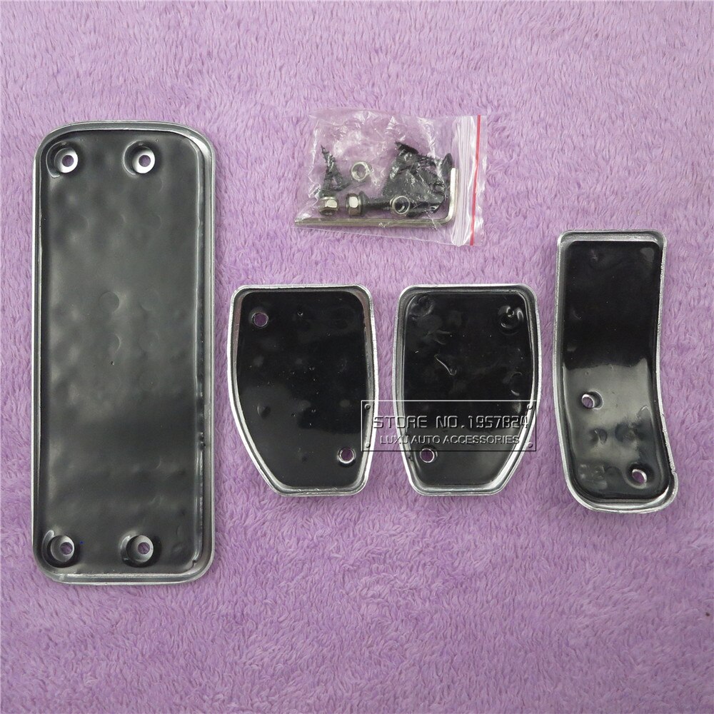 DEE Car Gas Foot Rest Modified Pedal Pad Plate for PEUGEOT 207 301 307 208 308 408 cc/CITROEN C3 C4/DS 3 4 6 DS3 DS4 DS6