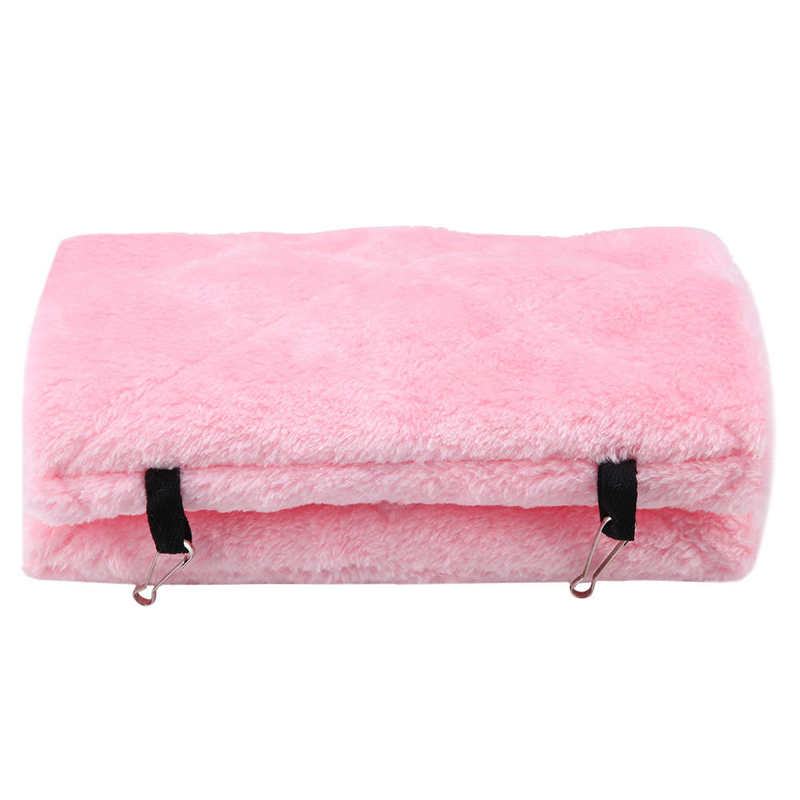 Hamster hangend huis zachte pluche hangmat hangende kooi tent voor vogels papegaai winter warm bed huisdier speelgoed huisdier cavia eekhoorn