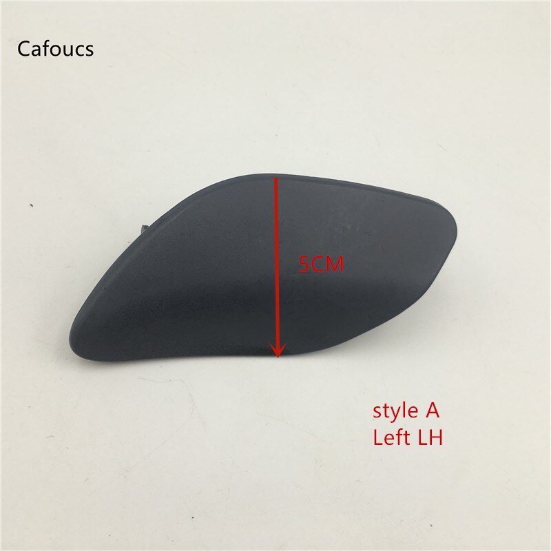 Cafoucs – couvercle de buse de lavage de phare avant, pour Porsche Cayenne: style A Left 5cm