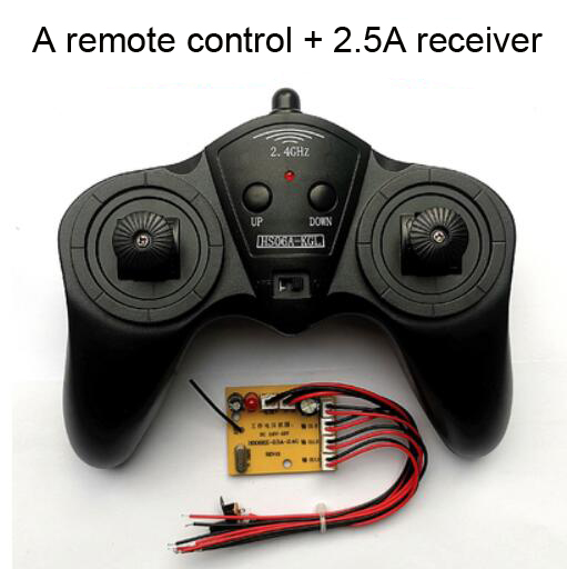 6CH 2,4G Fernbedienung 6V/12V 1,2 A/2,5 A/5A/20A Empfänger Radio System einstellen kabellos Entfernung steuern DIY Art Spielzeug Stiefel/Auto: Braun