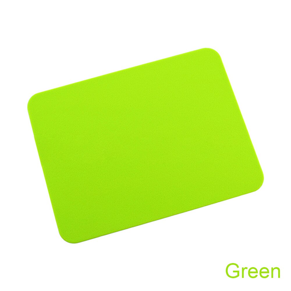 Office Silicone Mouse Pad Non-Slip Mousepad Washable Small Mouse Mat 8.1 * 6.2 Inches for Computer Laptop Office Work Home: Green