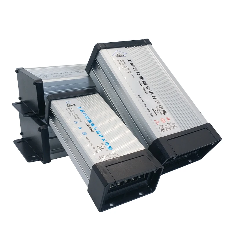 LED-Treiber 12 24 V Netzteil-Adapter Beleuchtungstransformatoren DC 12 V 24 V Strom 5 A 8 A 10 A 15 A 20 A Netzteil für Höhle Außenbereich, regenfest