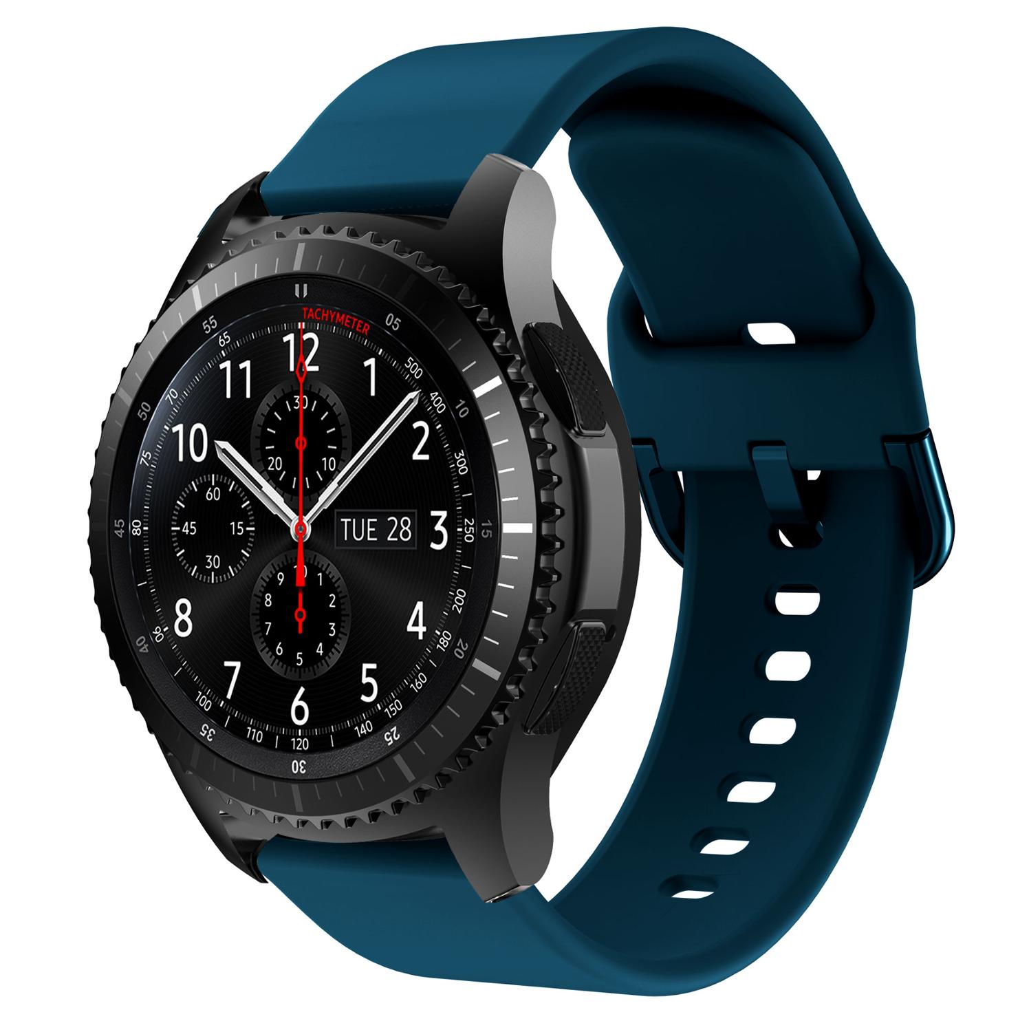 Gear S3 Frontier/Classic Watch Band 22mm Silicone Sport Replacement Watch Men women's Bracelet watches Strap for Samsung Gear S3