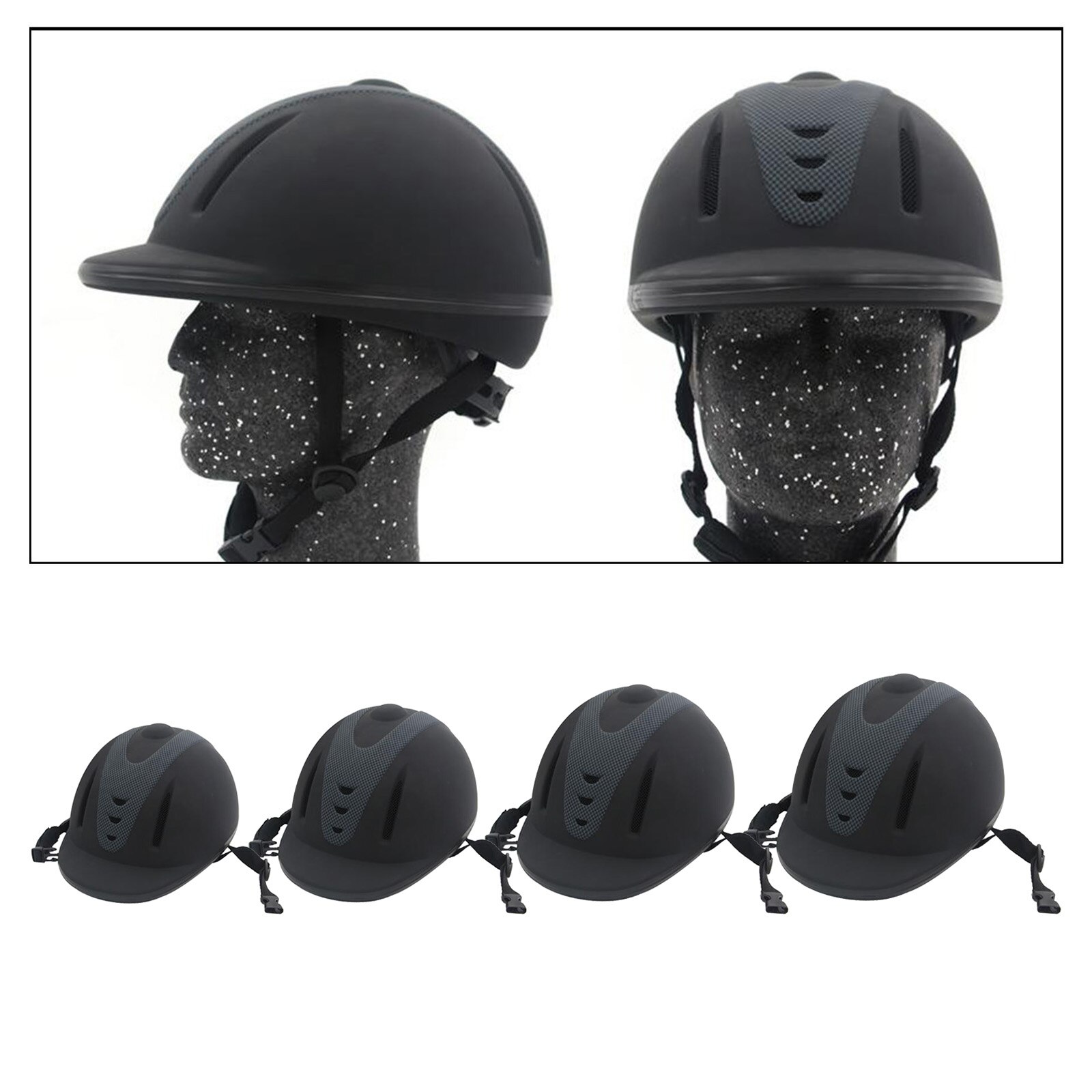 Adjustable Horse Riding Hat Ventilated Helmet Equestrain Protective Gear Outdoor Sports Hose Riding Covers