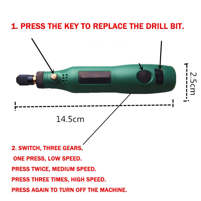 Mini Electric Drill Set Variable Speed Usb Charging for Epoxy Resin Jewelry Making Diy Pearl Wood Craft Tools Kit for Resin