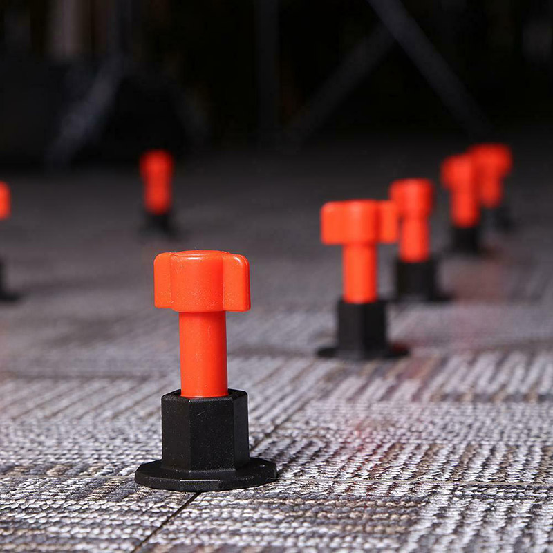 75 Pcs Reusable Anti-Lippage Tile Leveling System Locator Tool Ceramic Floor Wall DTT88