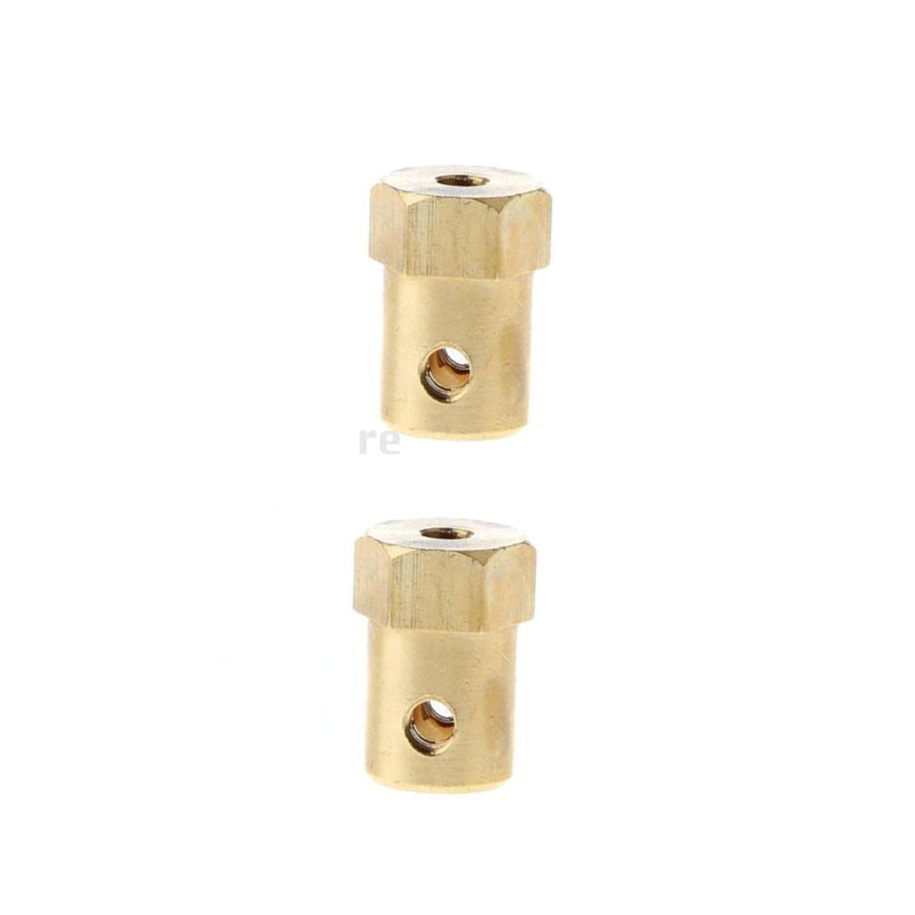 Flens Koppeling Motor-2 stks M 4 Stijve Flens Koppeling Motor Askoppeling Connector ID 12mm OD 18mm