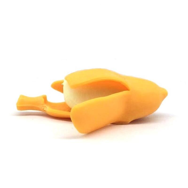 1Pc Leuke Squishy Banaan Trp Elastische Simulatie Banaan Langzaam Stijgende Squeeze Antistress Speelgoed Voor Kinderen: Small A