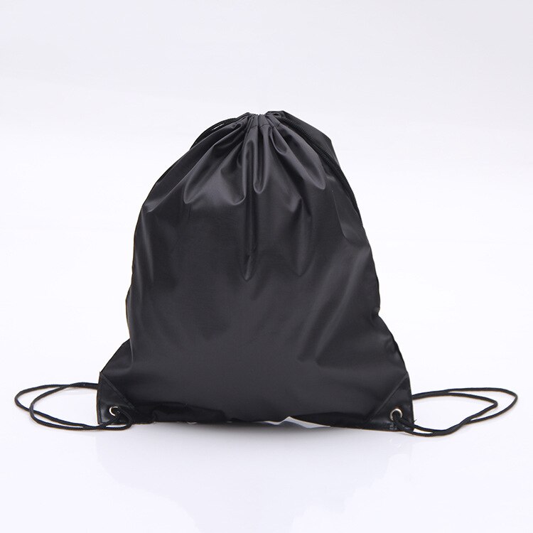 Drawstring Bag Sports Backpack Bundle Pocket for Men Women Students Drawstring Bag Drawstring Backpack Sports Bags Dry Bag: black
