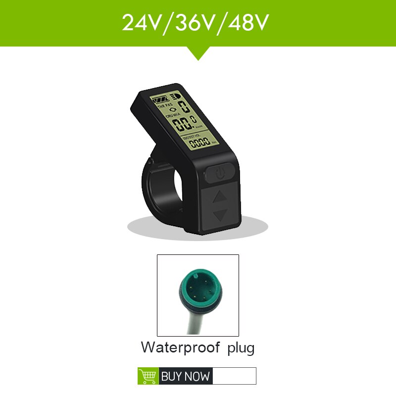 KT LCD4 Display 36V 48V Kunteng Computer Electric Bicycle Parts LCD Mini Display for Ebike Conversion Kit: WP