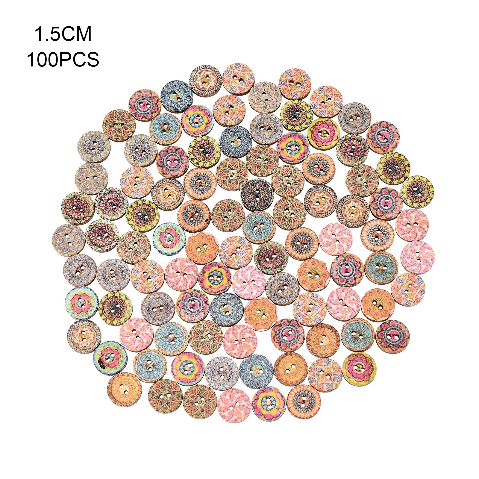 Buttonhole Spacer Expanding Aluminum Sewing Gauge Measuring Marking Tool for Grommet Button Holes Window Curtain Drapery Button: 15MM100PCS