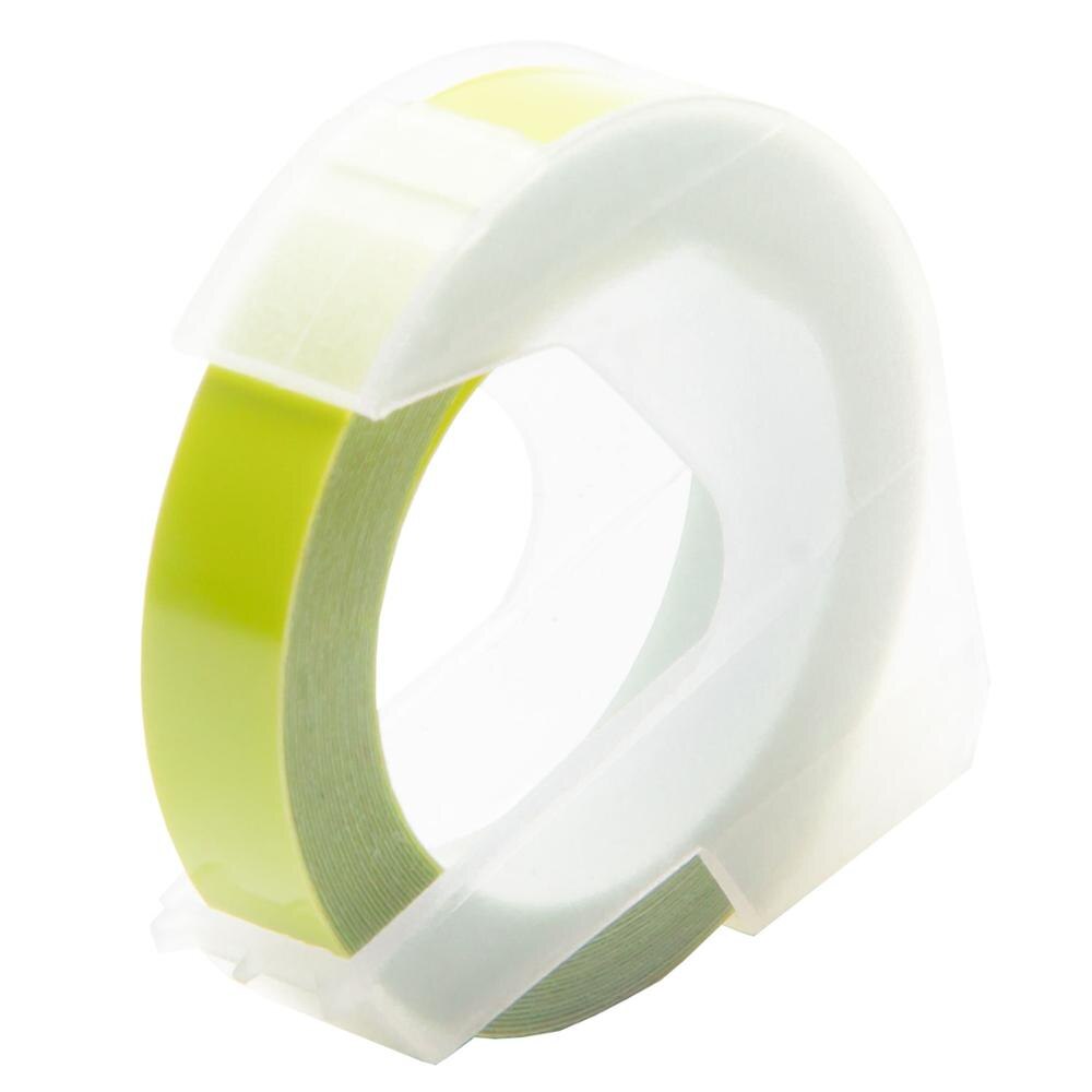 17 Colors 3D Embossing Tape For DYMO Plastic Embossing Tape DIY Tape For DYMO Motex E-101 Motex E-202 Motex E-303 Label Maker: Olive green