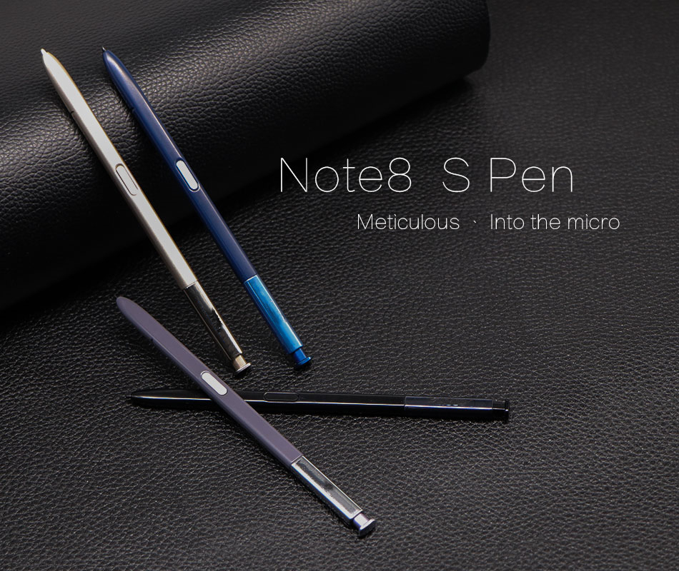 Voor Samsung Galaxy Note8 Pen Actieve S Pen Stylus Touch Screen Pen Note 8 Waterdichte Call Telefoon S Pen zwart Blauw Paars Goud