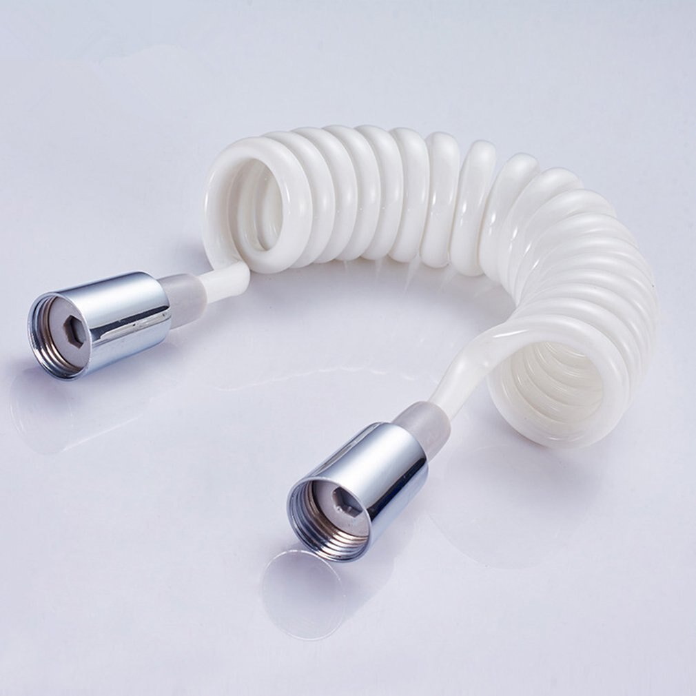 Koper Cap Douche Schuim Bidet Telescopische Voorjaar Slang 1.5M Pvc Lente Flexibele Intrekbare Doucheslang Douchekop Bidet