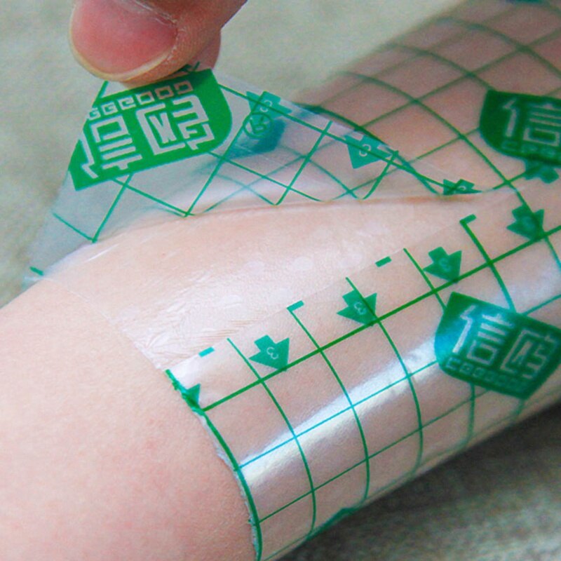 Cinta adhesiva transparente para vendaje de heridas, película de PU impermeable, antialérgico, vendaje Medicinal, cinta de fijación