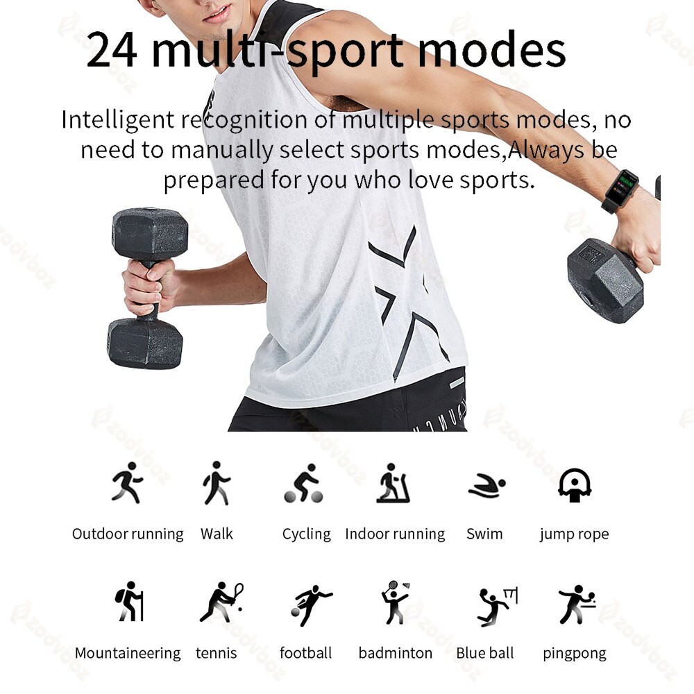 2022 Sport Smart Watch Men Women Smart Band Color Screen Full Touch Fitness Bluetooth Call Smartwatch Xiaomi Official Store