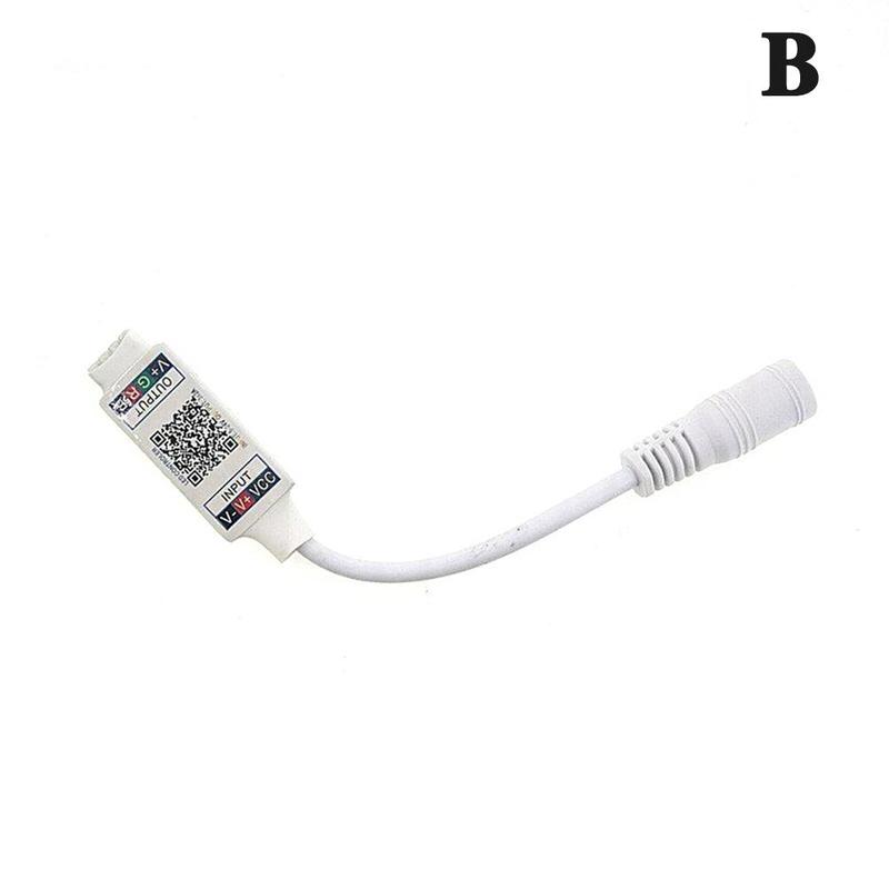 Wifi Mini RGB Bluetooth Controller LED Light Bar Wireless 5V 12V Controller RGB Bluetooth DC Light Bar Controller Music 24 Y1H1: B