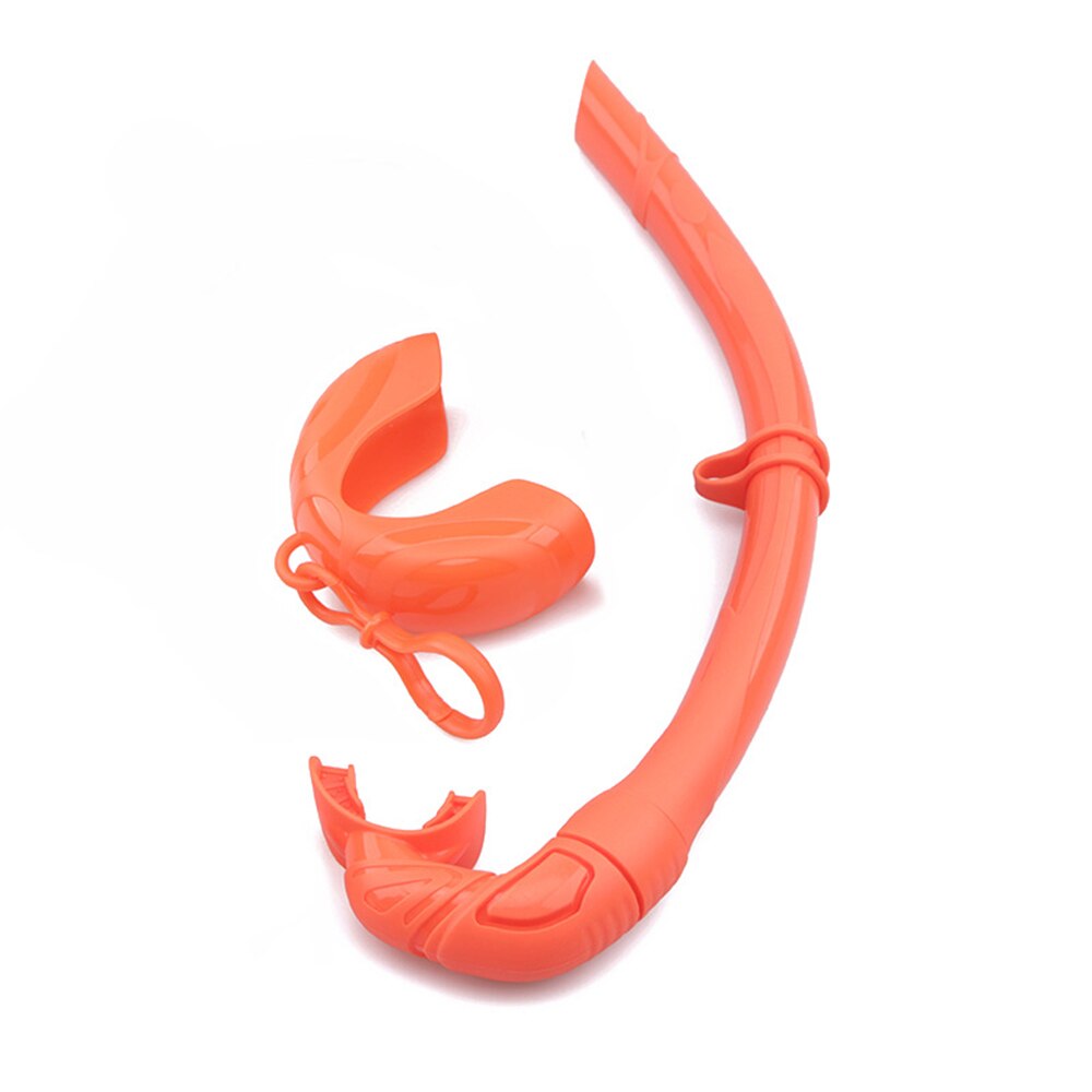 Silicone Snorkel Dry Breathing Tube Underwater Water Sports Swimming Diving Snorkeling Adults Swim Pool Air Tube