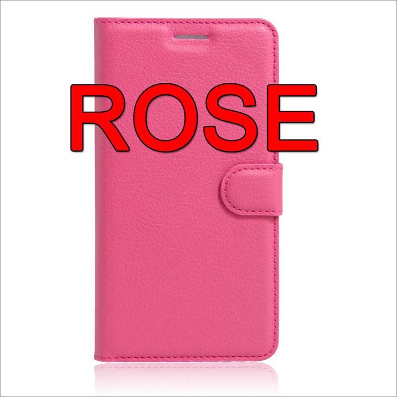 Bogstil pu læder taske cover til xiaomi redmi 9c flip tegnebog telefon tasker tilfælde med stativ til redmi 9c nfc: Rose