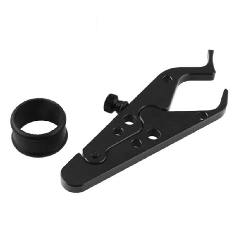 Universele cruise control assist gashendelklem met rubberen ring voor motorfietsaccessoires: Default Title