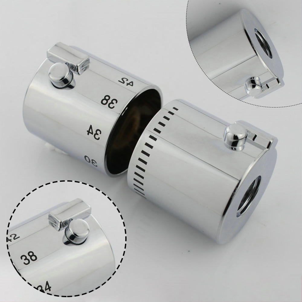 1-pair-shower-temperature-control-handle-knob-chrome-thermostatic