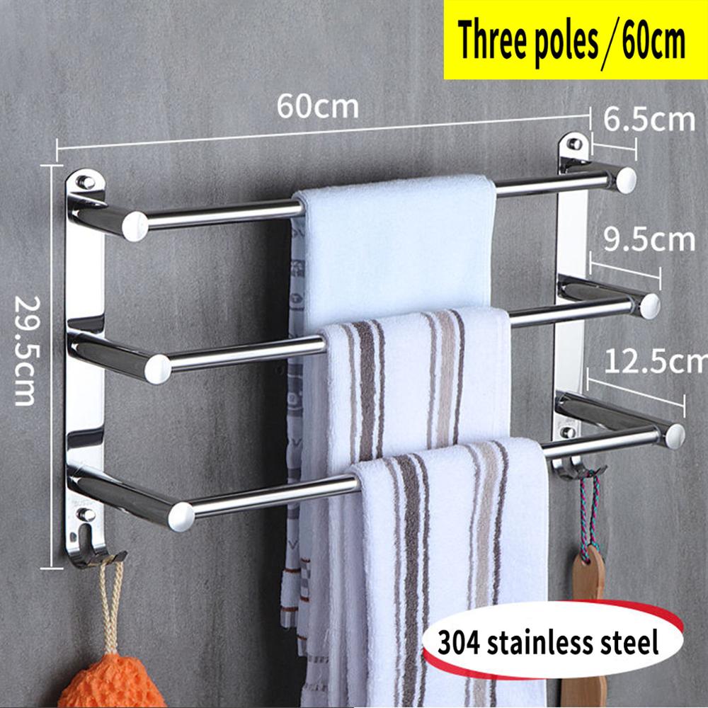 Handdoekenrek Rvs Flexable Verstelbare 50 Tot 80 C... – Vicedeal