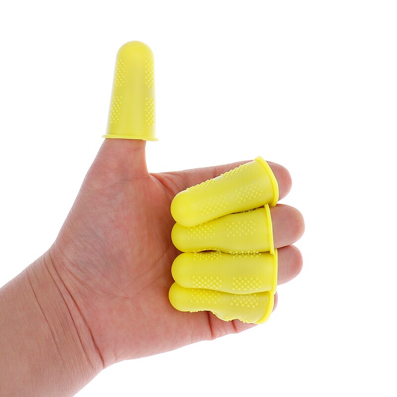 3/5pcs Finger Protector Non-slip Finger Guard Protect Fingers From Scald Cut High Temperature Resistant Cover Silicone Kitchen