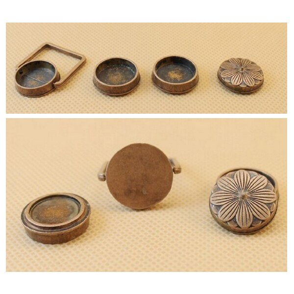 Poppen Huis Miniatuur 1: 12th Schaal Ronde Voedsel Container