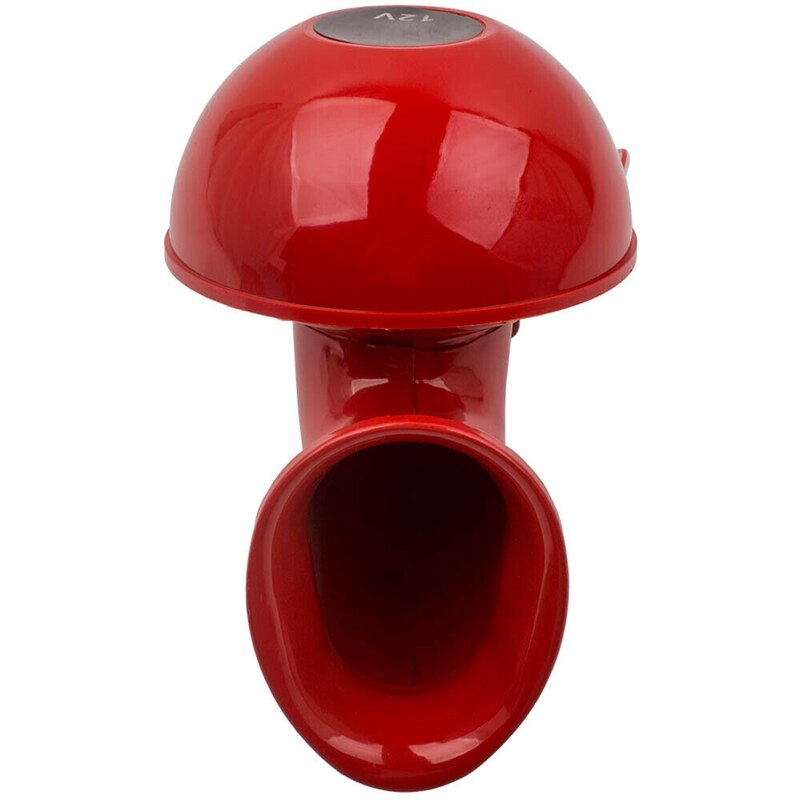 200DB 12V Loud Sound Electric Bull Air Horn Fit Motorcycle Car Truck Taxi