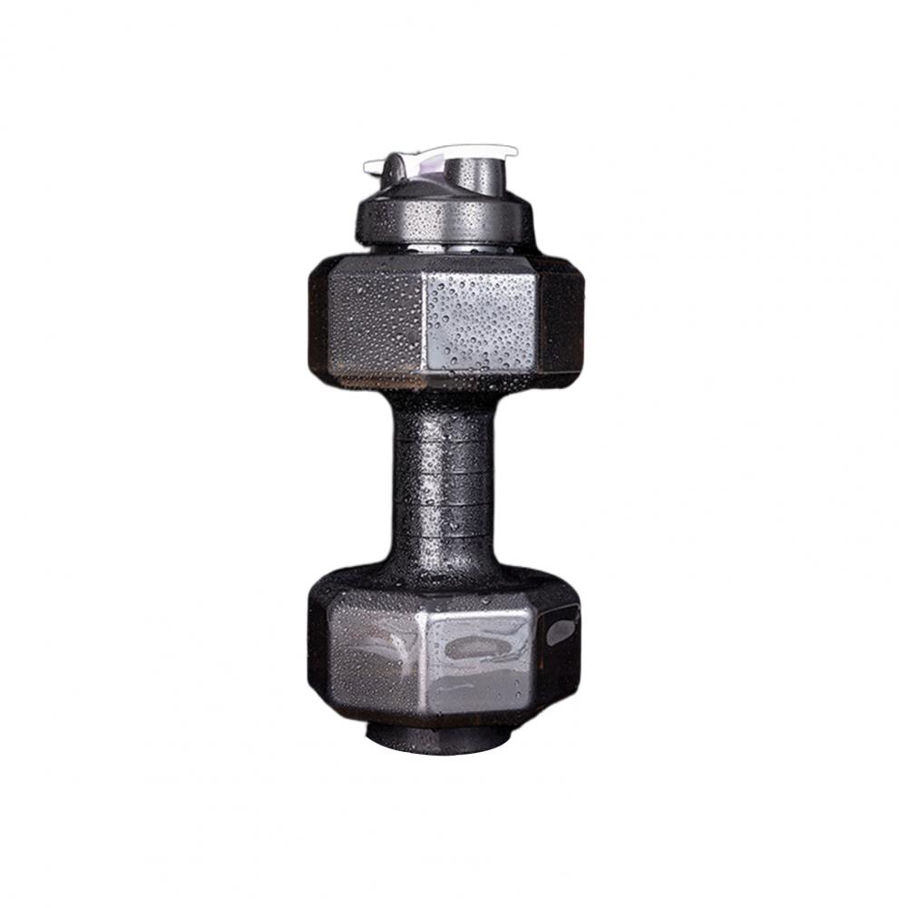 500/1500/2200/2600ML Hantel Wasser Flasche ET Hantel Geformt Wasserkocher Arm Muskel Training Fitness Radfahren workout Wasser Flasche: Rosa