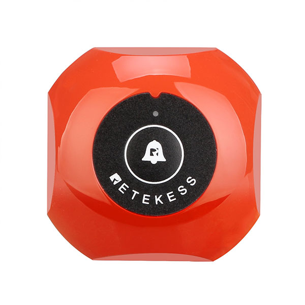 Retekess 10pcs TD013 Waterproof Call Button Transmitters Waiter Calling System Wireless Pager Catering Cafe F9477: Orange