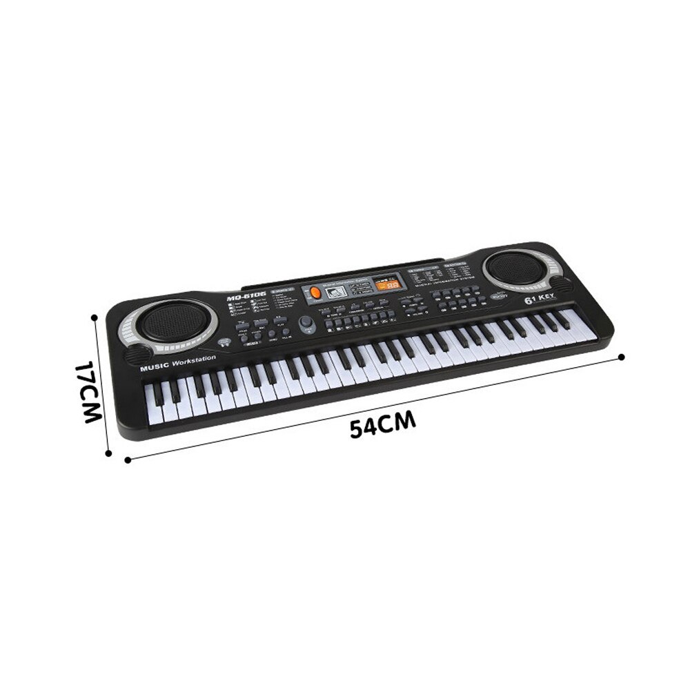 61 Toetsen Elektronische Orgel Usb Digitale Keyboard Piano Digitale Piano 31/37 Toetsen Elektrische Piano Voor Muziekinstrument Kids Speelgoed: 61 Keys Type 1