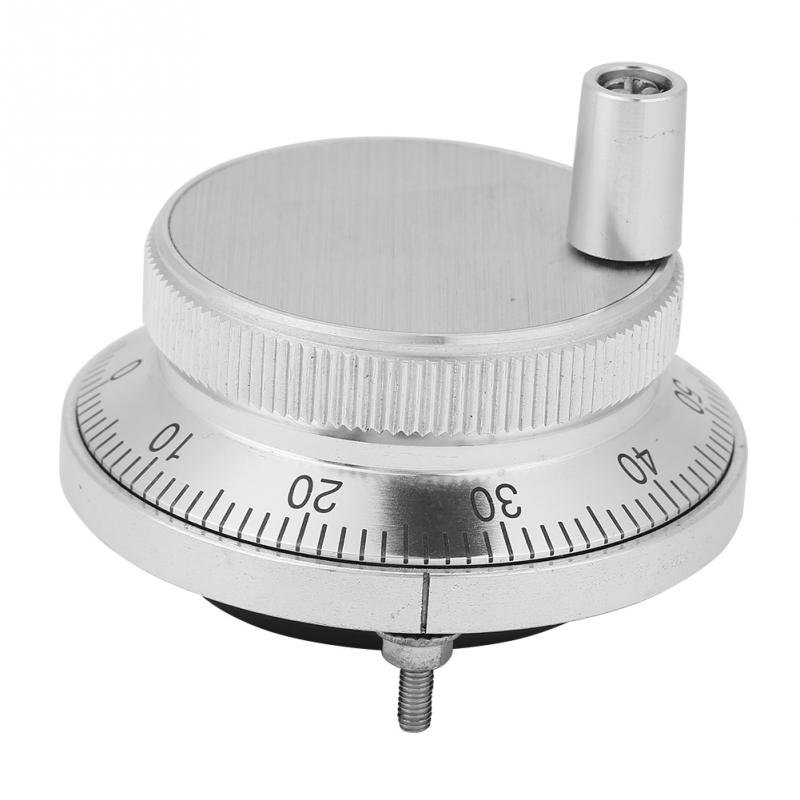 5V 60mm diameter CNC Handwheel 4 Terminal Manual Pulse Generator CNC Electronic Handwheel with Handle