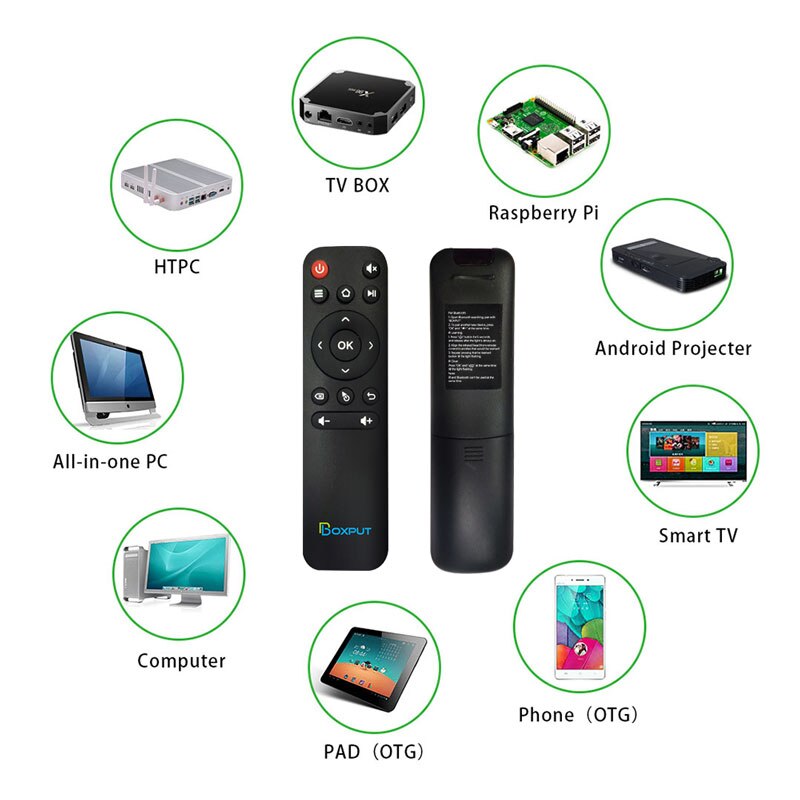 BPR1 BPR1S Plus Multi-button IR learning Bluetooth 5.0 BLE Smart Home Air Mouse Wireless remote control For Android set-top box
