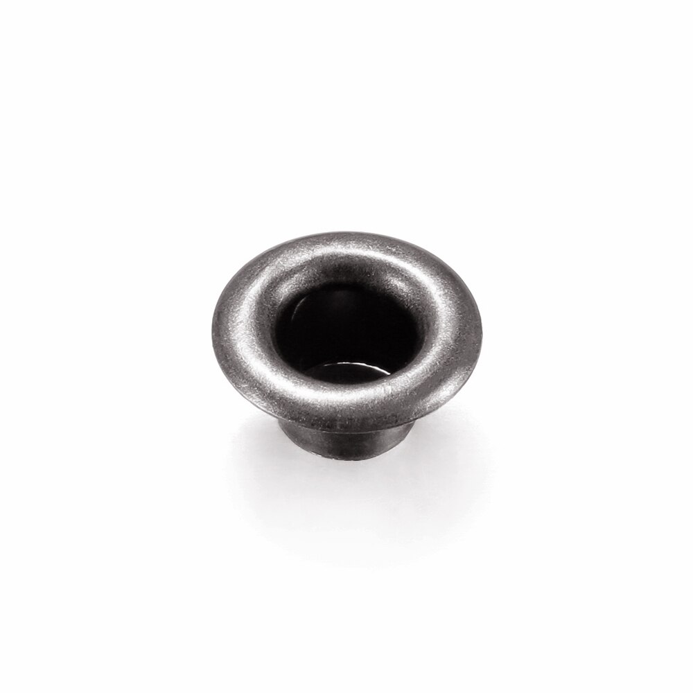 Juego de 50 botones de ojal redondos de Metal, ojales, hebilla de cinturón de cuero, hebillas de remache artesanales, zapatos de bebé, accesorios de costura de ropa
