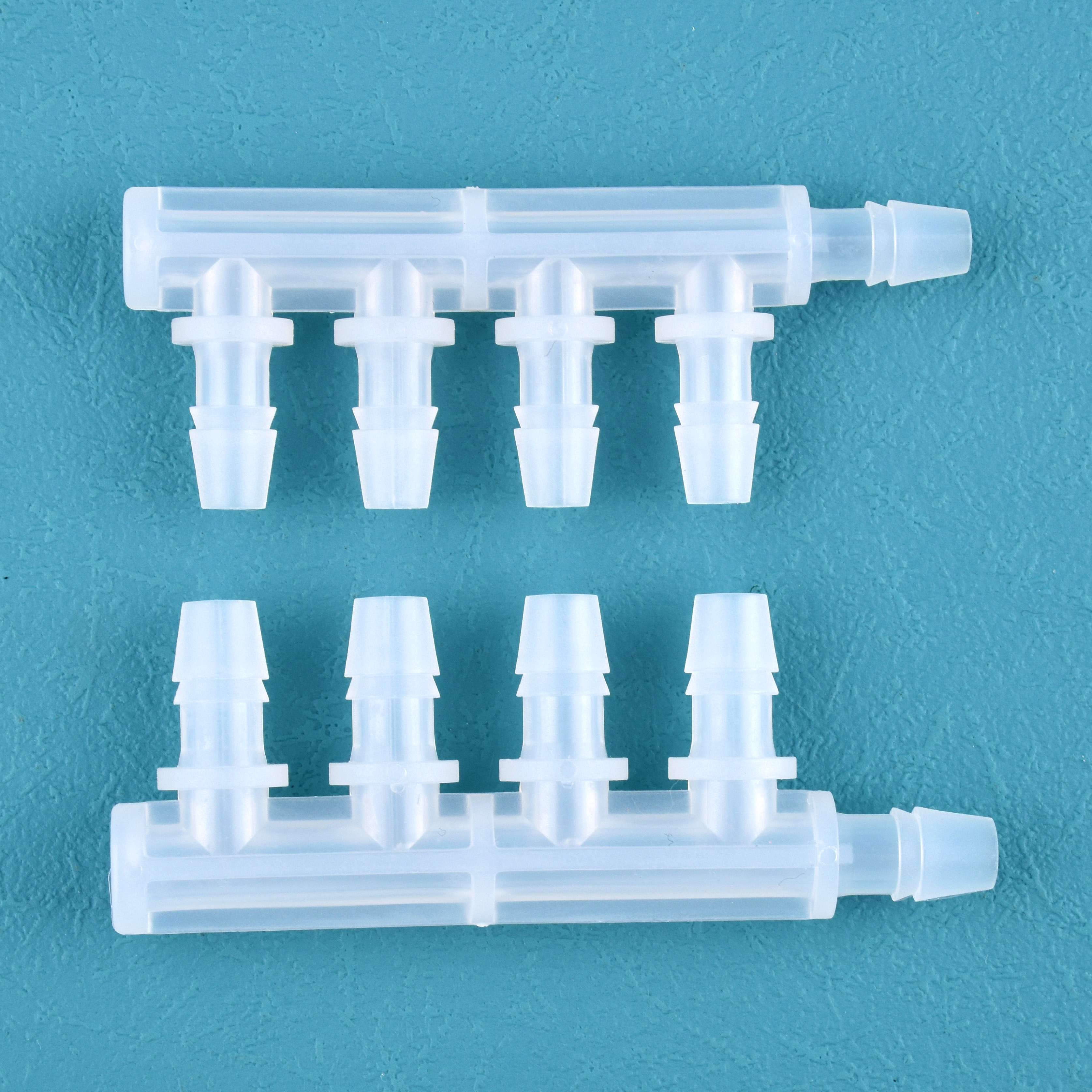 Connettore a 5 gareggiare lato PP 2 ~ 200 pz/lotto 2.4 ~ 9.5mm uguale Dia pagoda tubo automatico per irrigazione giunto per irrigazione da giardino